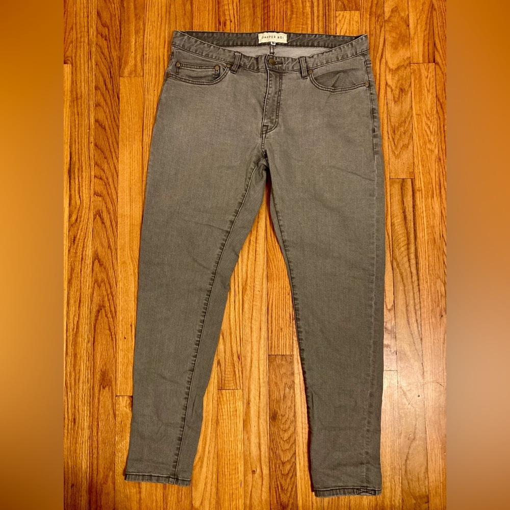 Dapper Boi Gray Jeans - Never worn!